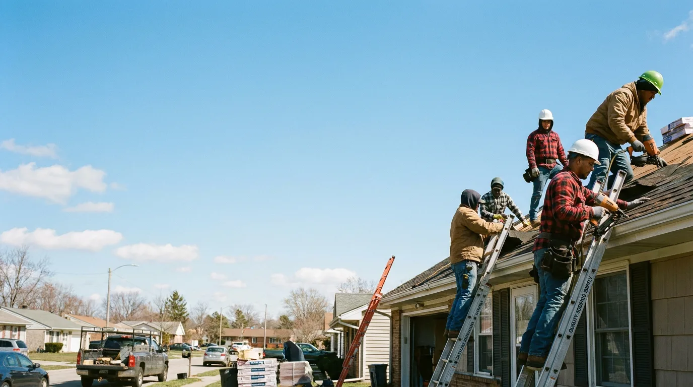 Roofing in Raleigh, MS near me